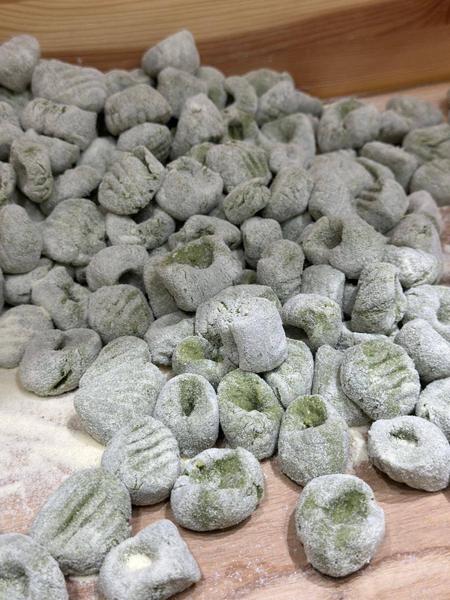 Gnocchi verzi cu cartofi